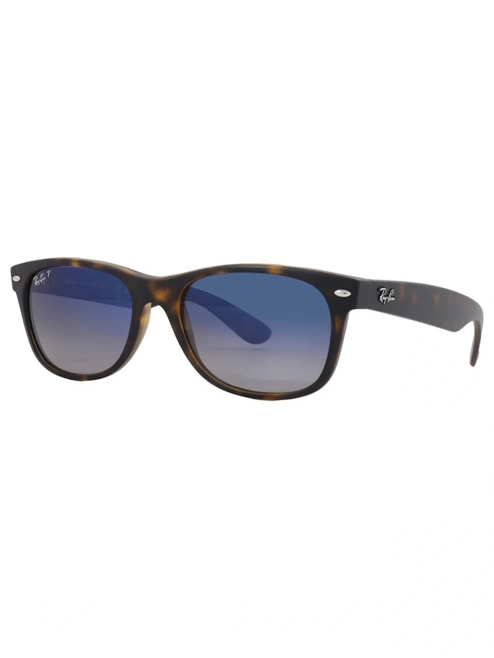 Ray-Ban New Wayfarer polarized blue gradient sunglasses, Authentic 💯 RB2132